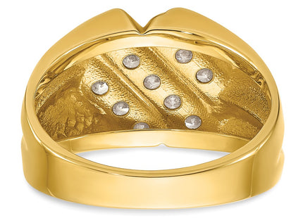 14k Yellow Gold Rings Style B59352 - Classique Jewelry Inc.