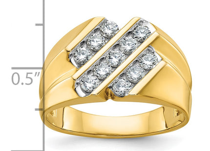 14k Yellow Gold Rings Style B59352 - Classique Jewelry Inc.