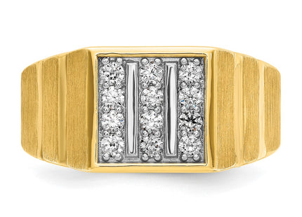 14k Yellow Gold Rings Style B59353 - Classique Jewelry Inc.