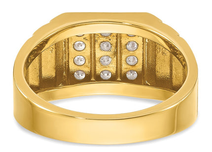 14k Yellow Gold Rings Style B59353 - Classique Jewelry Inc.