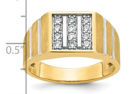 14k Yellow Gold Rings Style B59353 - Classique Jewelry Inc.