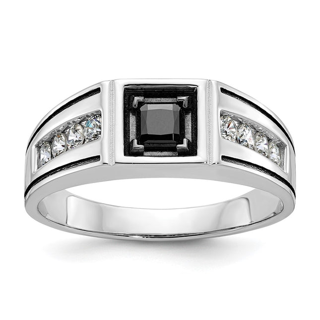 14k White Gold Rings Style B59355 - Classique Jewelry Inc.