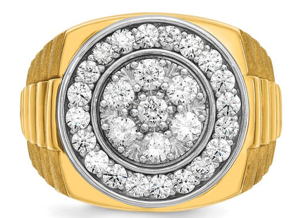 14k Two-tone Rings Style B59377 - Classique Jewelry Inc.