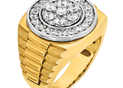 14k Two-tone Rings Style B59377 - Classique Jewelry Inc.