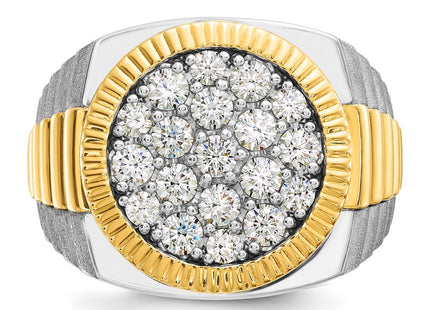 14k Two-tone Rings Style B59383 - Classique Jewelry Inc.