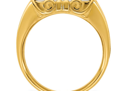 14k Two-tone Jewelry Style B59401 - Classique Jewelry Inc.