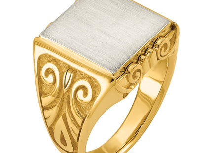 14k Two-tone Jewelry Style B59401 - Classique Jewelry Inc.