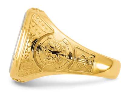 14k Two-tone Jewelry Style B59402 - Classique Jewelry Inc.