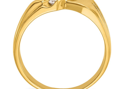 14k Yellow Gold Rings Style B60613 - Classique Jewelry Inc.
