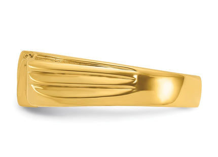 14k Yellow Gold Rings Style B60613 - Classique Jewelry Inc.