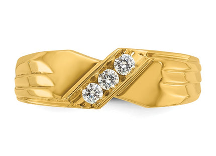 14k Yellow Gold Rings Style B60613 - Classique Jewelry Inc.