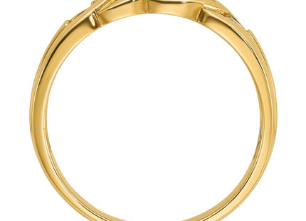14k Yellow Gold Rings Style B60614 - Classique Jewelry Inc.