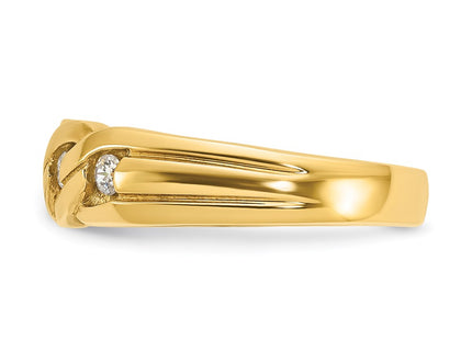14k Yellow Gold Rings Style B60614 - Classique Jewelry Inc.