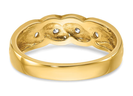 14k Yellow Gold Rings Style B60614 - Classique Jewelry Inc.