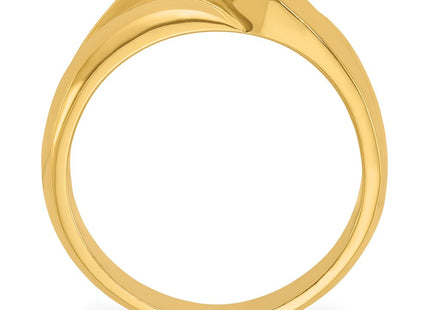 14k Yellow Gold Rings Style B60669 - Classique Jewelry Inc.