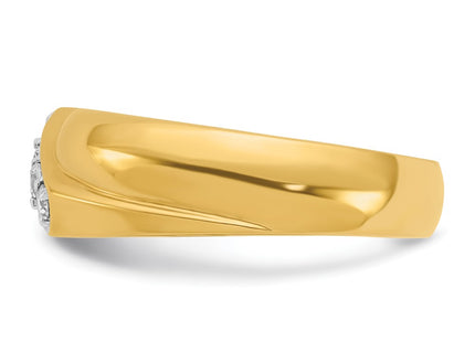14k Yellow Gold Rings Style B60669 - Classique Jewelry Inc.