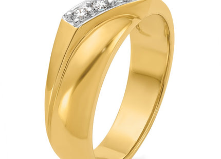 14k Yellow Gold Rings Style B60669 - Classique Jewelry Inc.