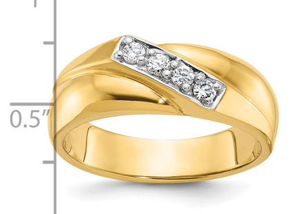 14k Yellow Gold Rings Style B60669 - Classique Jewelry Inc.