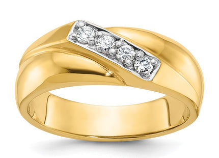14k Yellow Gold Rings Style B60669 - Classique Jewelry Inc.
