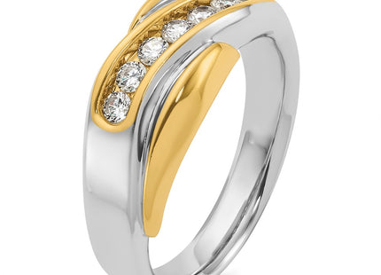 14k Two-tone Rings Style B63061 - Classique Jewelry Inc.