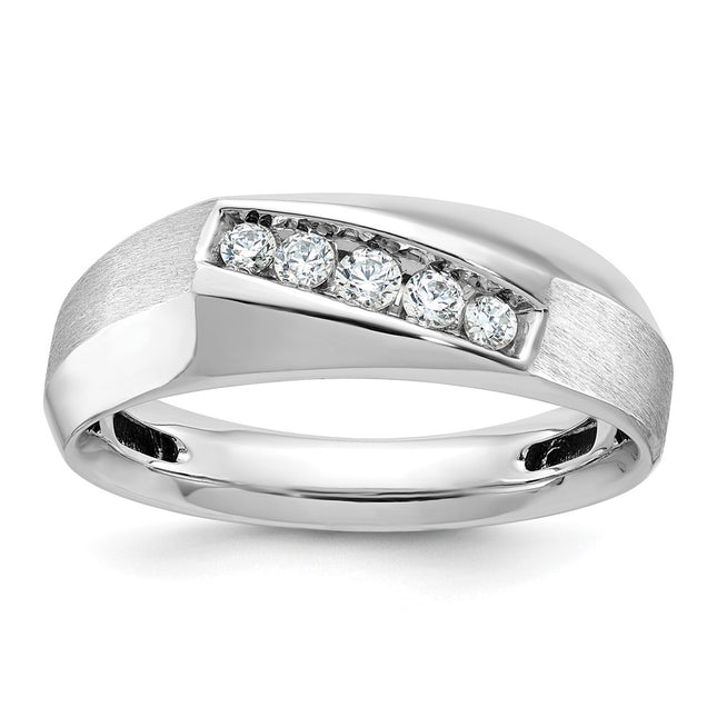 14k White Gold Rings Style B63119 - Classique Jewelry Inc.