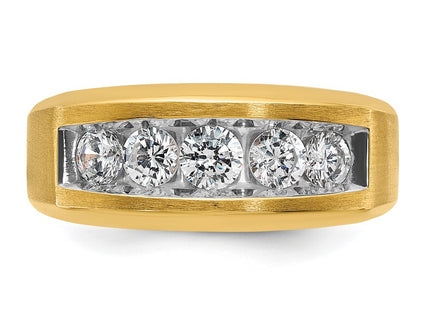 14k Yellow Gold Rings Style B63124 - Classique Jewelry Inc.