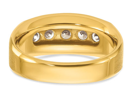 14k Yellow Gold Rings Style B63124 - Classique Jewelry Inc.