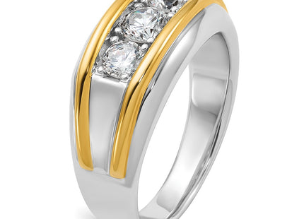14k Two-tone Rings Style B63174 - Classique Jewelry Inc.