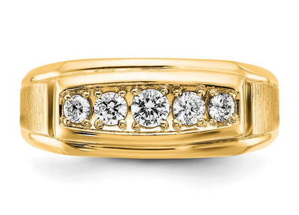 14k Yellow Gold Rings Style B63181 - Classique Jewelry Inc.