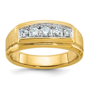 14k Yellow Gold Rings Style B63181 - Classique Jewelry Inc.