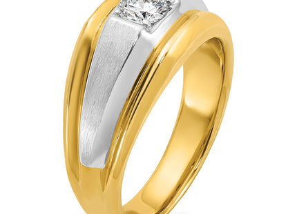 14k Two-tone Rings Style B63195 - Classique Jewelry Inc.