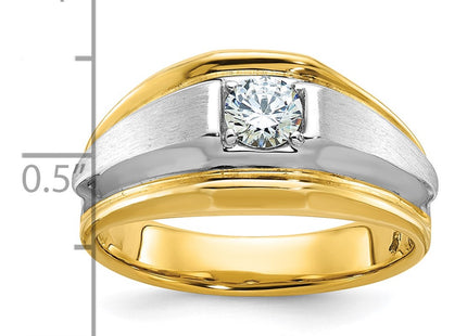 14k Two-tone Rings Style B63195 - Classique Jewelry Inc.