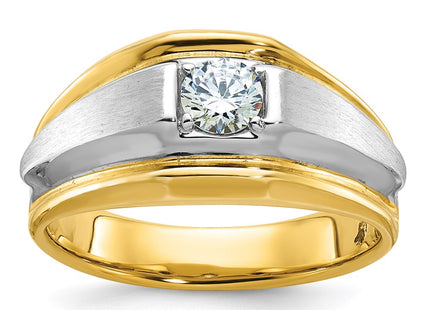 14k Two-tone Rings Style B63195 - Classique Jewelry Inc.