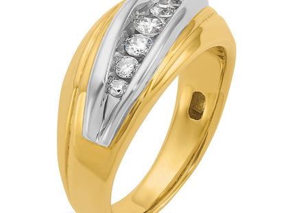 14k Two-tone Rings Style B63198 - Classique Jewelry Inc.