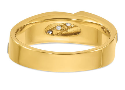 14k Two-tone Rings Style B63231 - Classique Jewelry Inc.