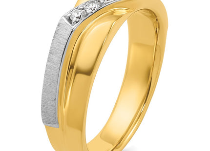 14k Two-tone Rings Style B63231 - Classique Jewelry Inc.