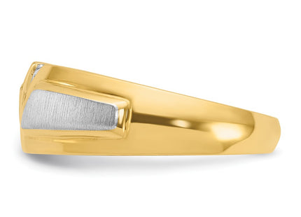 14k Two-tone Rings Style B63232 - Classique Jewelry Inc.