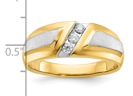 14k Two-tone Rings Style B63232 - Classique Jewelry Inc.