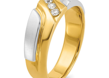 14k Two-tone Rings Style B63237 - Classique Jewelry Inc.