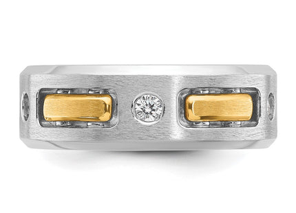 14k Two-tone Rings Style B63291 - Classique Jewelry Inc.