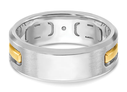 14k Two-tone Rings Style B63291 - Classique Jewelry Inc.