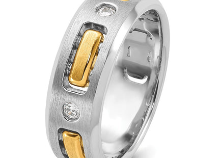 14k Two-tone Rings Style B63291 - Classique Jewelry Inc.