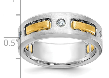 14k Two-tone Rings Style B63291 - Classique Jewelry Inc.