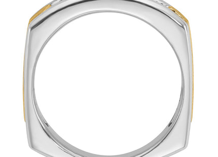 14k Two-tone Rings Style B63302 - Classique Jewelry Inc.
