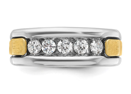14k Two-tone Rings Style B63302 - Classique Jewelry Inc.