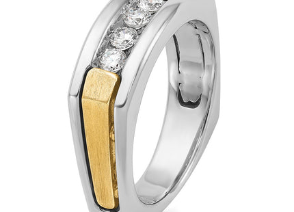14k Two-tone Rings Style B63302 - Classique Jewelry Inc.