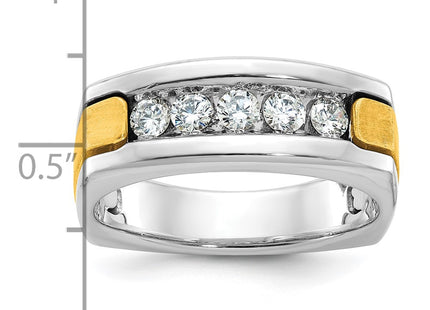14k Two-tone Rings Style B63302 - Classique Jewelry Inc.