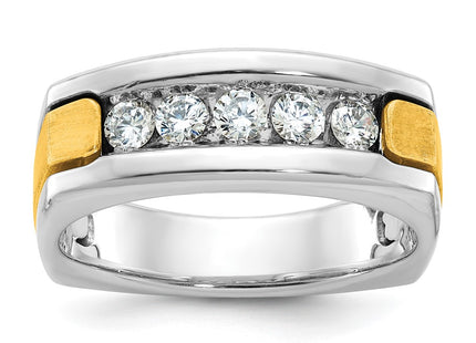 14k Two-tone Rings Style B63302 - Classique Jewelry Inc.