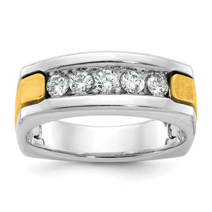 14k Two-tone Rings Style B63302 - Classique Jewelry Inc.