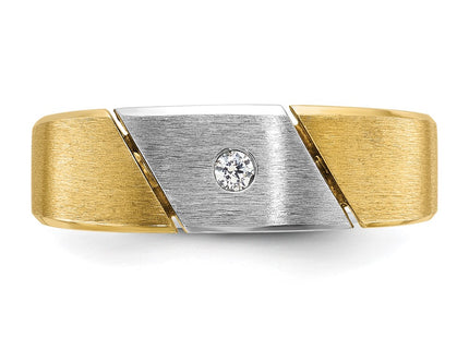 14k Two-tone Rings Style B63360 - Classique Jewelry Inc.